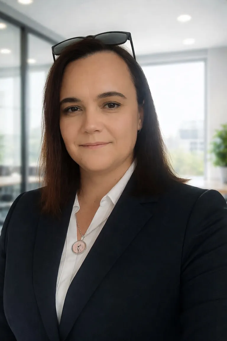 Sybilla Wiśniewska w biurze — doradca finansowy
